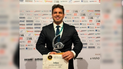 Jalles recebe Prêmio Visão Agro Brasil