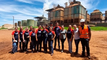 Usina Cafealcool recebe visita técnica de alunos da Etec