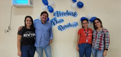 Alcoolvale comemora 43 anos com refeição especial