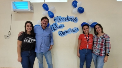 Alcoolvale comemora 43 anos com refeição especial