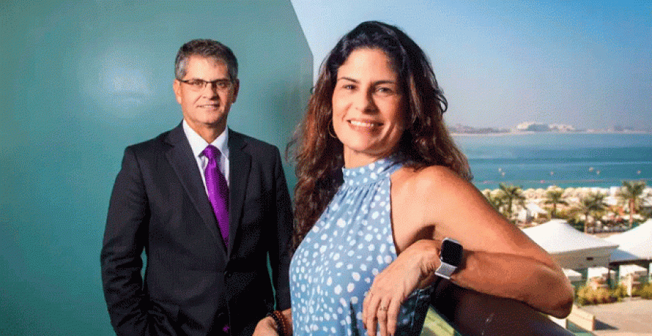 Paula Kovarsky, vice-presidente de estratégia e sustentabilidade da Raízen e Luis Guimarães, CEO da Cosan: regulação do mercado de carbono traz oportunidades. Foto: Leandro Fonseca/Exame