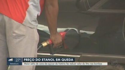Preço do etanol está em queda desde 2023