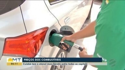 Cuiabá tem o etanol mais barato entre todas as capitais