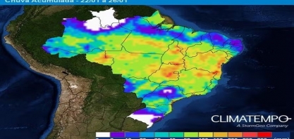 Fenômeno climático se forma nesta quarta e espalha chuva por todo Brasil; entenda