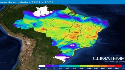 Fenômeno climático se forma nesta quarta e espalha chuva por todo Brasil; entenda