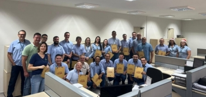 Gratidão: colaboradores da Usina Estiva recebem Cartão Alelo Presente