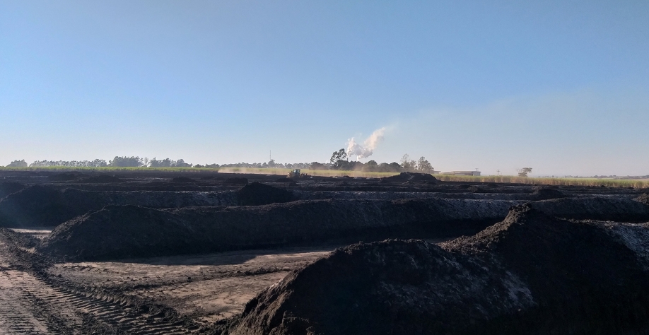  A torta de filtro está entre os resíduos do processo produtivo da cana-de-açúcar que pode ser aproveitado para a criação dos fertilizantes organominerais. Foto: Arquivo CanaOnline