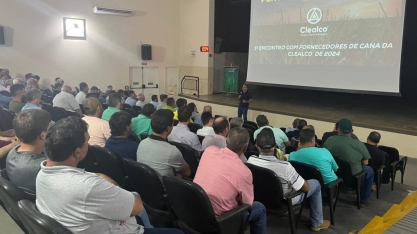 1º Encontro com Fornecedores de Cana da Clealco de 2024 reúne cerca de 200 parceiros de negócio