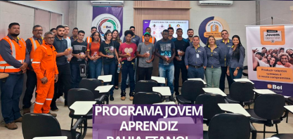 Bahia Etanol inicia 1ª turma do Programa Jovem Aprendiz em Mecânico de Manutenção