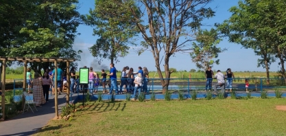 Alcoolvale participa da inauguração do pegue e solte inclusivo