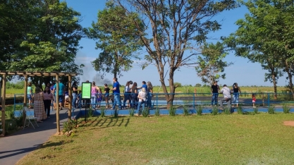 Alcoolvale participa da inauguração do pegue e solte inclusivo