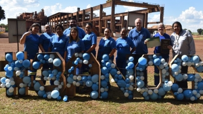 Usina Enersugar comemora três anos sem acidente de trabalho