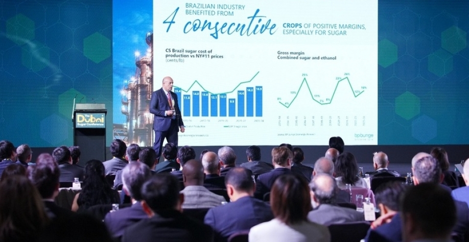 CEO da BP Bunge durante Conferência em Dubai