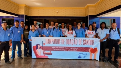 Alcoolvale participa de evento de doação de sangue