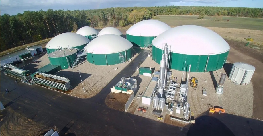 Usina de biometano no Biopark (Foto: Divulgação)