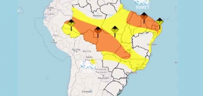 Veja onde acontecerão as chuvas mais fortes do feriado de Páscoa no Brasil
