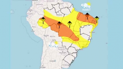Veja onde acontecerão as chuvas mais fortes do feriado de Páscoa no Brasil