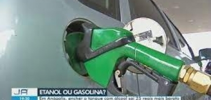 Abastecer com etanol em Anápolis pode custar até R$ 25 mais barato que com gasolina