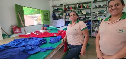 Projeto Costureiras da Cooperativa Pindorama gera renda e qualificação para as mulheres