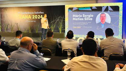 Case da Usina Caeté é apresentado na 2ª Conferência de Cana promovida pela Solinftec, em Ribeirão Preto