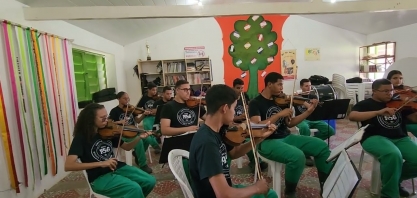 Cooperativa Pindorama também é movida por música