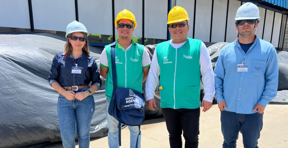 Caeté recebe profissionais da Secretaria de Saúde - Foto: Reprodução