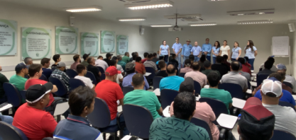 Usina Estiva promove integração de novos colaboradores