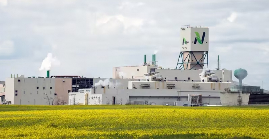 Maior produtor de fertilizantes do mundo planeja sair de Argentina, Chile e UruguaiOperações da Nutrien no Canadá. Foto: James MacDonald/Bloomberg(Bloomberg/James MacDonald)