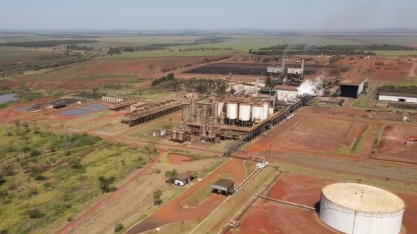 Com R$ 350 milhões investidos, MS recebe 1ª fábrica de biometano a partir de resíduos da cana-de-açúcar