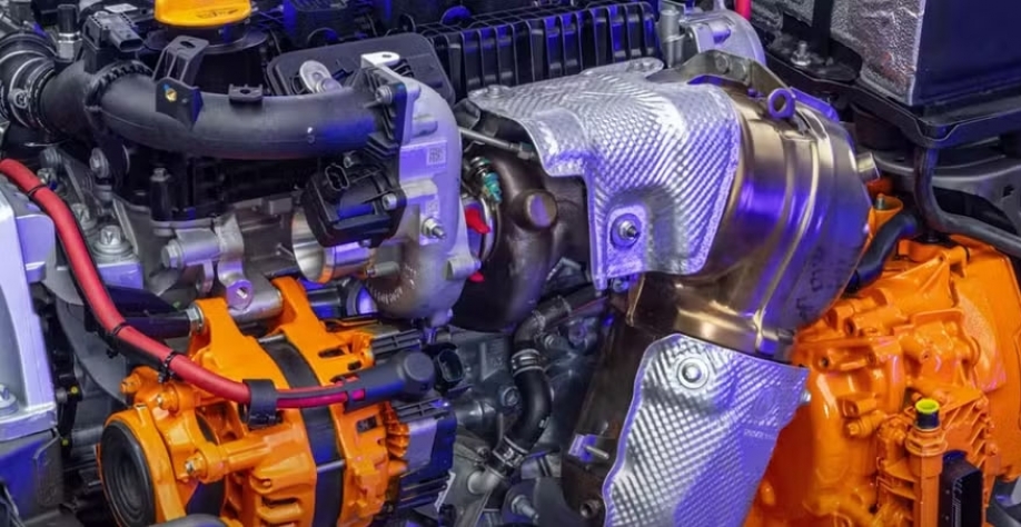 Protótipo de motor 100% a álcool desenvolvido pela Stellantis — Foto: Reprodução / Youtube