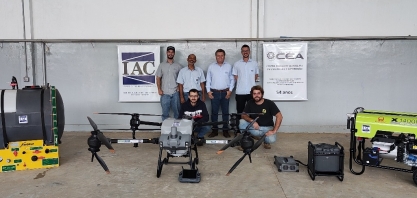 CEA-IAC e Coopercitrus fazem parceria para tornar acessível tecnologia de aplicação por drones a agricultores do estado