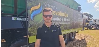Grunner apresenta na Agrishow o EATR - equipamento agrícola com motor transformado movido 100% a etanol
