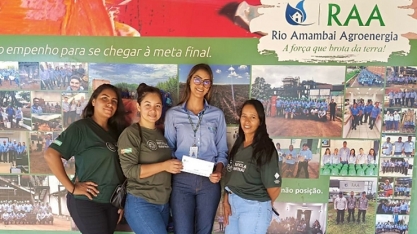 Rio Amambai Agroenergia recebe certificado de Empresa Amiga da Reciclagem