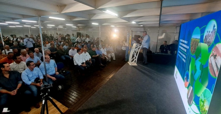 Expocanas 2024, uma das maiores feiras do setor sucroenergético, que teve início hoje (10/4) e segue com programação até sexta-feira (12/4), em Nova Alvorada do Sul (MS)