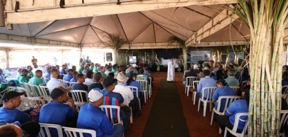 Destilaria Veredas celebra início da safra 2024/2025 com celebração na sede da Usina em João Pinheiro