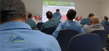 Usina Estiva: treinamento reforça sinalização de fontes de energias