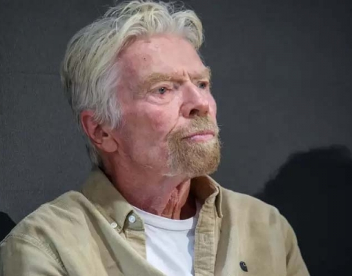 Richard Branson: promover inovações como o SAF é uma forma de colaboração das empresas para o combate às mudanças climáticas (Rodrigo Caetano/Exame)
