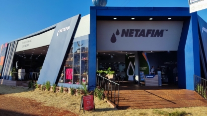 Lançamento de tecnologia de gestão para irrigação de precisão é destaque da Netafim na Agrishow 2024