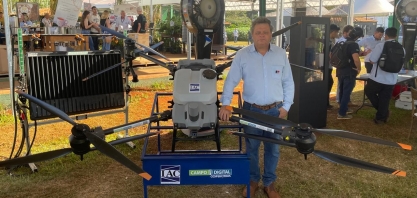 Na Agrishow, CEA-IAC e Coopercitrus anunciam parceria para tornar acessível a tecnologia de aplicação por drones