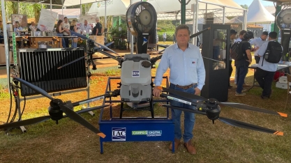 Na Agrishow, CEA-IAC e Coopercitrus anunciam parceria para tornar acessível a tecnologia de aplicação por drones
