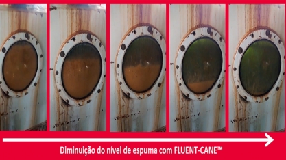 O uso de produtos inovadores e de alta qualidade reduz a formação de espuma e proporciona outros benefícios significativos