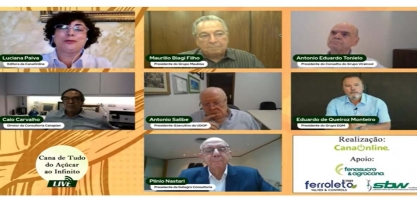 Lives de conteúdo para o livro “Cana de Tudo: do Açúcar ao Infinito” teve a participação de 70 personalidades do setor