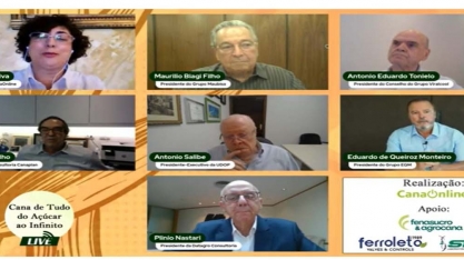 Lives de conteúdo para o livro “Cana de Tudo: do Açúcar ao Infinito” teve a participação de 70 personalidades do setor