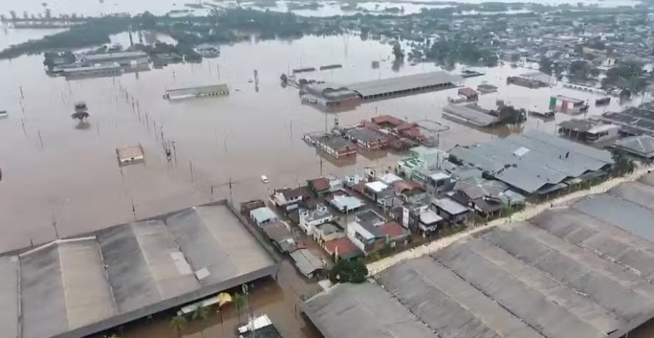 Parque Assis Brasil conta com 45,3 mil m² de pavilhões cobertos — Foto: Reprodução