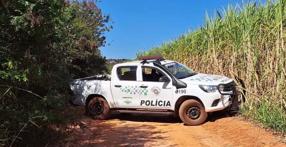 Polícia Ambiental realiza vistorias para reduzir focos de queimadas no Oeste Paulista — Foto: Polícia Ambiental