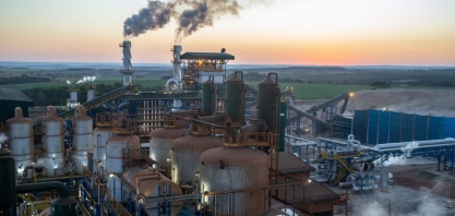 Bioenergética Aroeira bate recorde diário de moagem de cana-de-açúcar