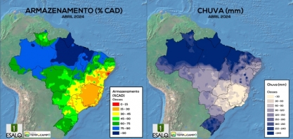 Sistema TEMPOCAMPO divulga boletim de abril