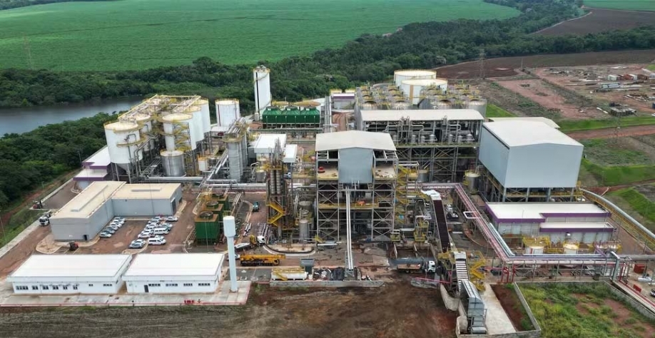 Guariba (SP) tem maior usina de etanol 2G do mundo — Foto: Divulgação/ Raízen