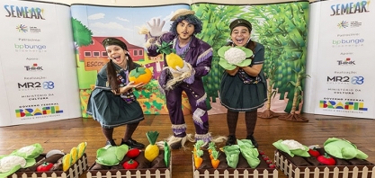 BP Bunge/Projeto Semear: atividades gratuitas fomentam a conscientização ambiental e estimulam o interesse de crianças pelas artes cênicas