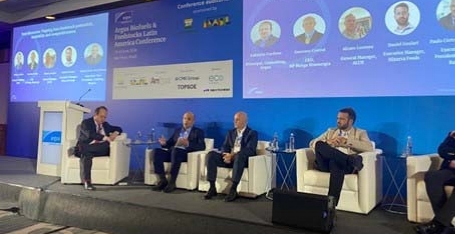 Geovane Consul, CEO da BP Bunge Bioenergia, durante a Conferência Argus de Biocombustíveis e Matérias-Primas da América Latina